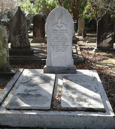 White Marble headstone